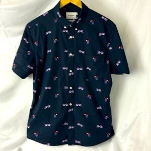 Goodfellow youth size Large casual short sleeve button down.